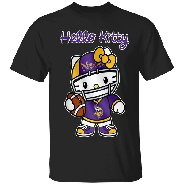 Minnesota Vikings Hello Kitty Shirt
