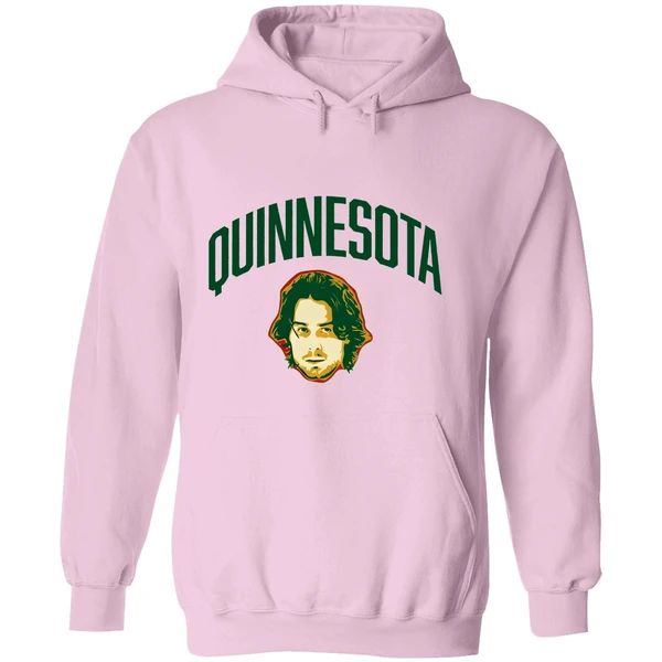 Minnesota Wild Nhl Quinn Hughes Big Head Quinnesota Hoodie - Image 5