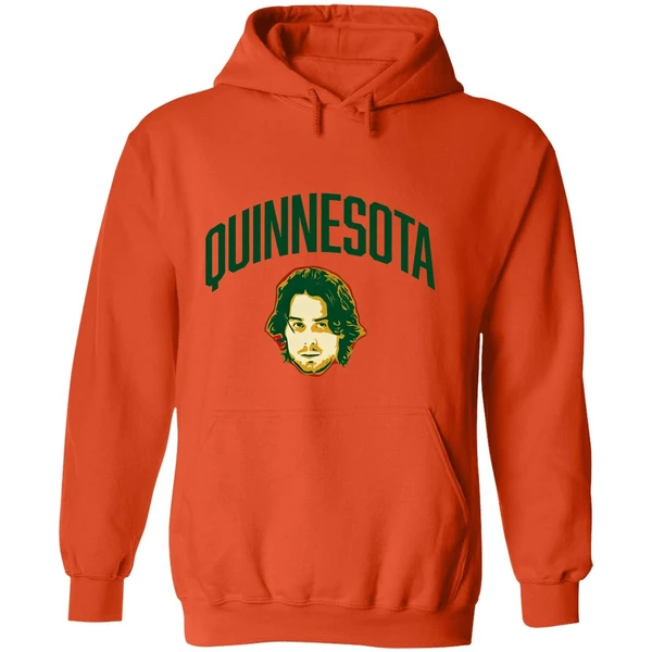 Minnesota Wild Nhl Quinn Hughes Big Head Quinnesota Hoodie - Image 6
