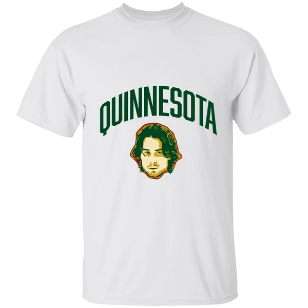 Minnesota Wild Nhl Quinn Hughes Big Head Quinnesota Shirt