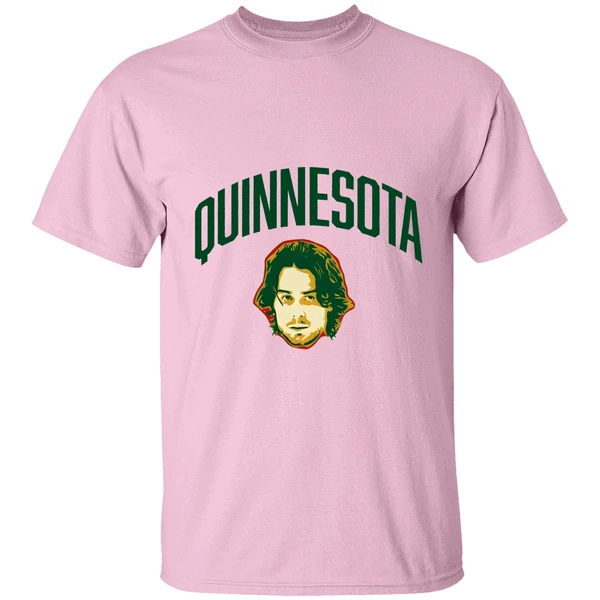 Minnesota Wild Nhl Quinn Hughes Big Head Quinnesota Shirt - Image 2