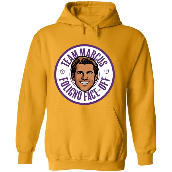 Minnesota Wild Team Marcus Foligno Face Off Fight Cancer Hoodie