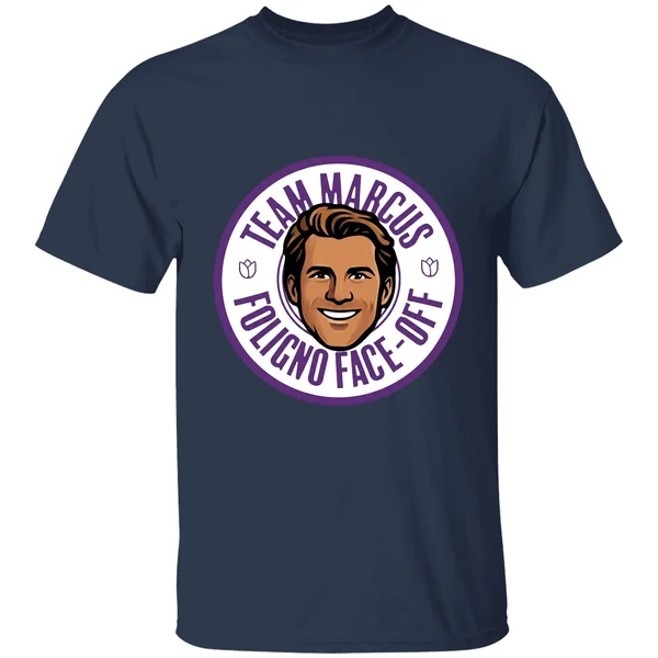 Minnesota Wild Team Marcus Foligno Face Off Fight Cancer Shirt - Image 5