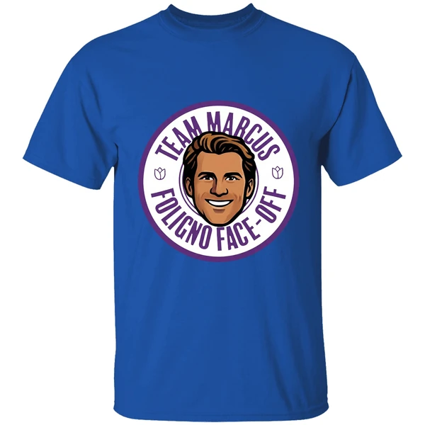 Minnesota Wild Team Marcus Foligno Face Off Fight Cancer Shirt - Image 8