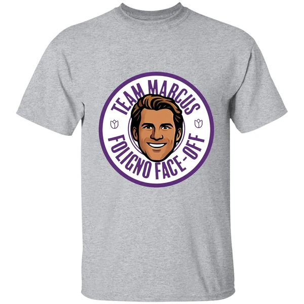 Minnesota Wild Team Marcus Foligno Face Off Fight Cancer Shirt - Image 9
