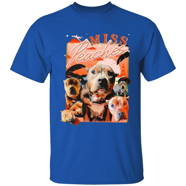 Miss Peaches Dog Portrait 2024 Shirt - Image 8