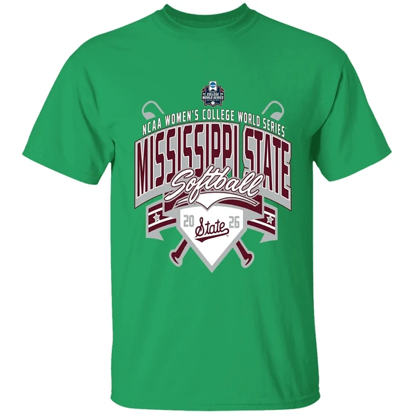 Mississippi State Softball Womens College World Series 2026 Shirt - Image 2