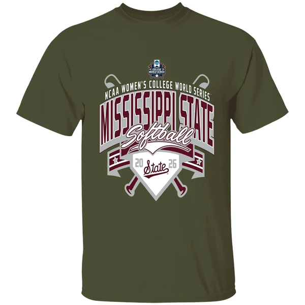 Mississippi State Softball Womens College World Series 2026 Shirt - Image 4