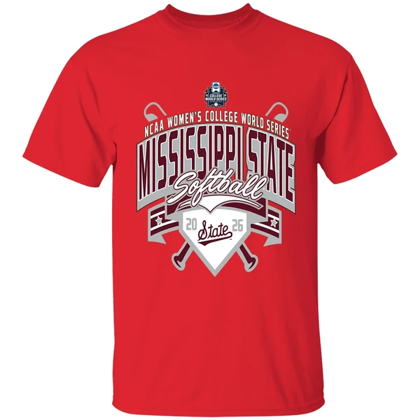 Mississippi State Softball Womens College World Series 2026 Shirt - Image 7