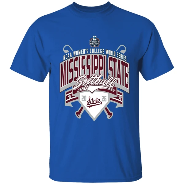 Mississippi State Softball Womens College World Series 2026 Shirt - Image 8