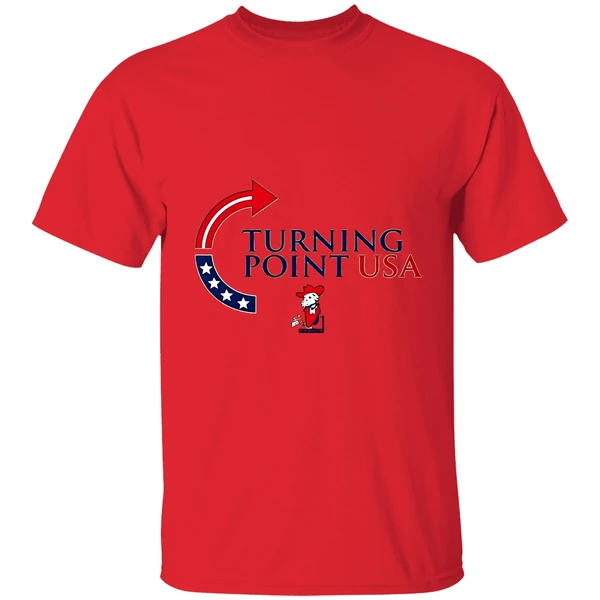 Mississippi University Ole Miss Rebels X Charlie Kirk Turning Point Usa Shirt - Image 6