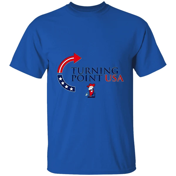 Mississippi University Ole Miss Rebels X Charlie Kirk Turning Point Usa Shirt - Image 7