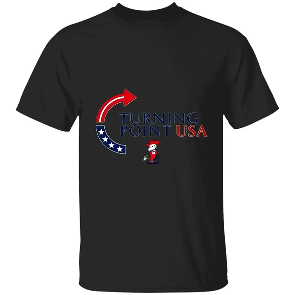 Mississippi University Ole Miss Rebels X Charlie Kirk Turning Point Usa Shirt - Image 9