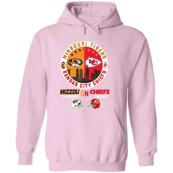 Missouri Tigers On Saturdays Kansas City Chiefs On Sundays Hoodie - Image 5