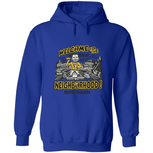 Mister Aaron Rodgers Welcome To The Pittsburgh Steelers Neighborhood Hoodie - Image 3