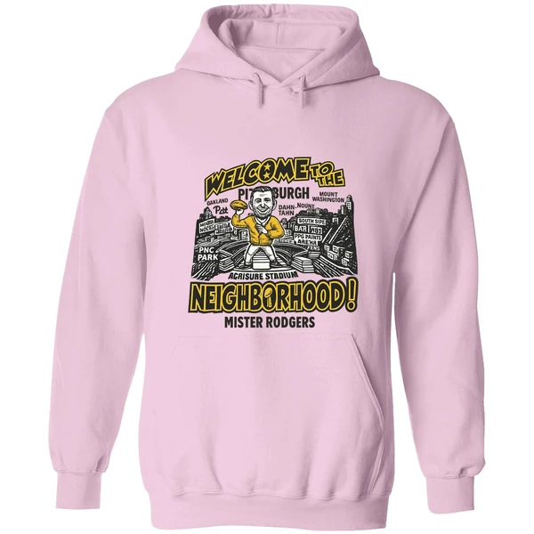 Mister Aaron Rodgers Welcome To The Pittsburgh Steelers Neighborhood Hoodie - Image 4