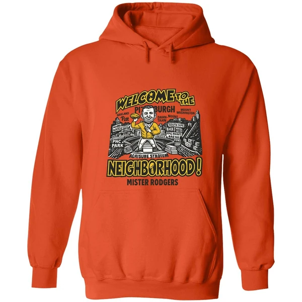 Mister Aaron Rodgers Welcome To The Pittsburgh Steelers Neighborhood Hoodie - Image 5
