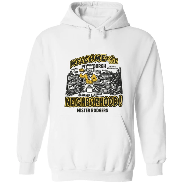 Mister Aaron Rodgers Welcome To The Pittsburgh Steelers Neighborhood Hoodie - Image 6