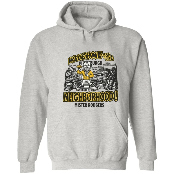 Mister Aaron Rodgers Welcome To The Pittsburgh Steelers Neighborhood Hoodie - Image 7