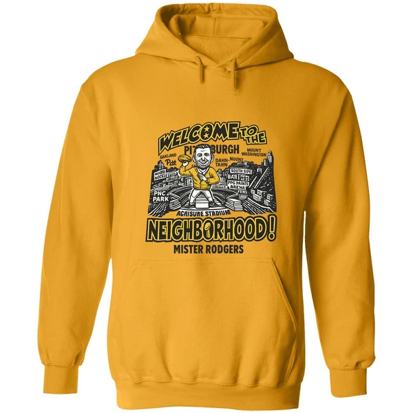 Mister Aaron Rodgers Welcome To The Pittsburgh Steelers Neighborhood Hoodie - Image 9