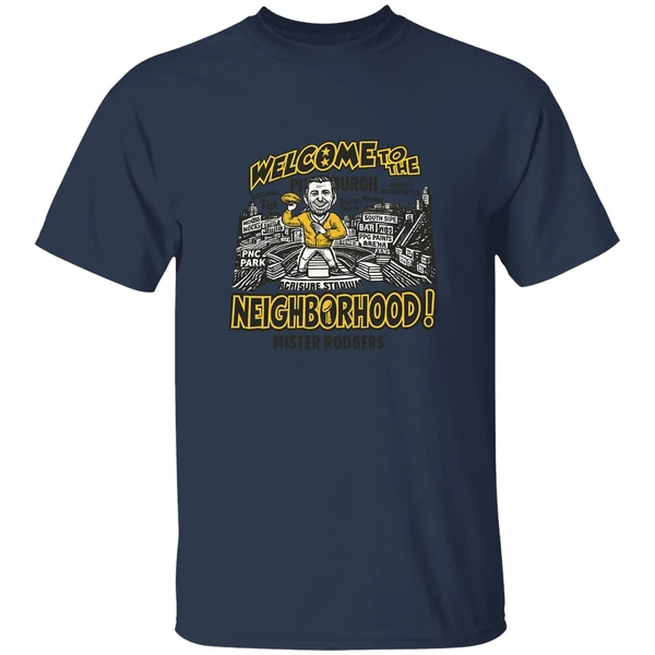 Mister Aaron Rodgers Welcome To The Pittsburgh Steelers Neighborhood Shirt - Image 4