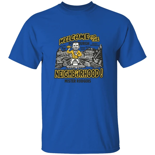 Mister Aaron Rodgers Welcome To The Pittsburgh Steelers Neighborhood Shirt - Image 7