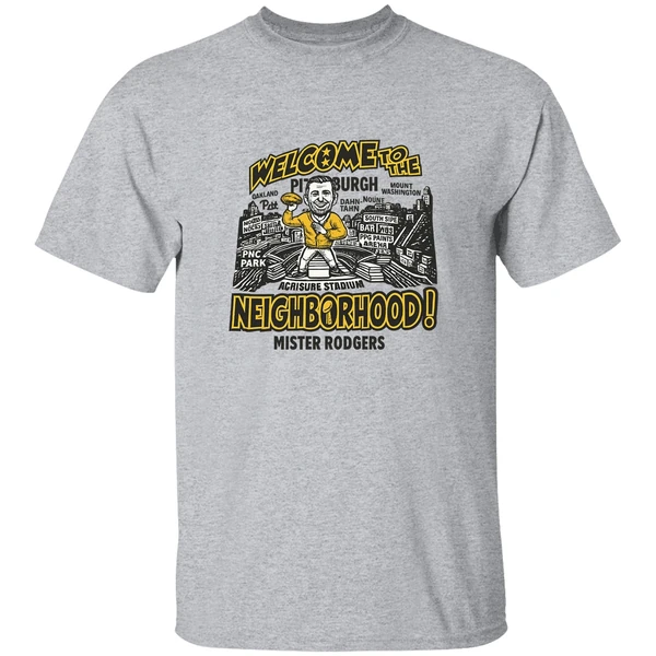 Mister Aaron Rodgers Welcome To The Pittsburgh Steelers Neighborhood Shirt - Image 8