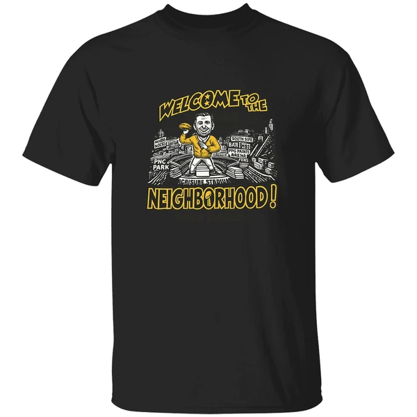 Mister Aaron Rodgers Welcome To The Pittsburgh Steelers Neighborhood Shirt - Image 9