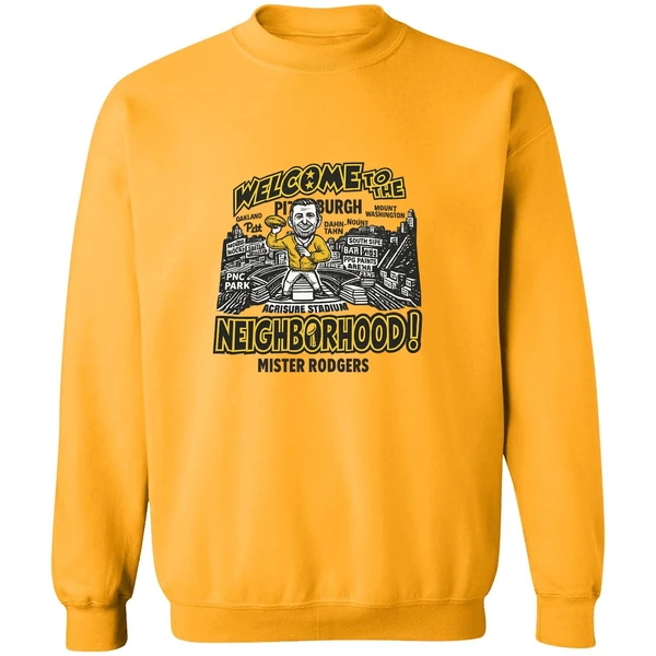 Mister Aaron Rodgers Welcome To The Pittsburgh Steelers Neighborhood Sweatshirt