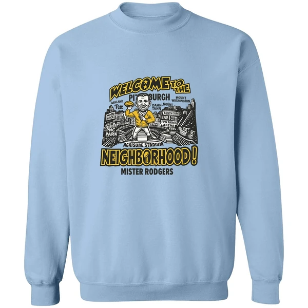 Mister Aaron Rodgers Welcome To The Pittsburgh Steelers Neighborhood Sweatshirt - Image 3
