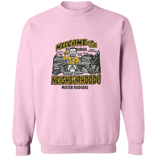 Mister Aaron Rodgers Welcome To The Pittsburgh Steelers Neighborhood Sweatshirt - Image 4