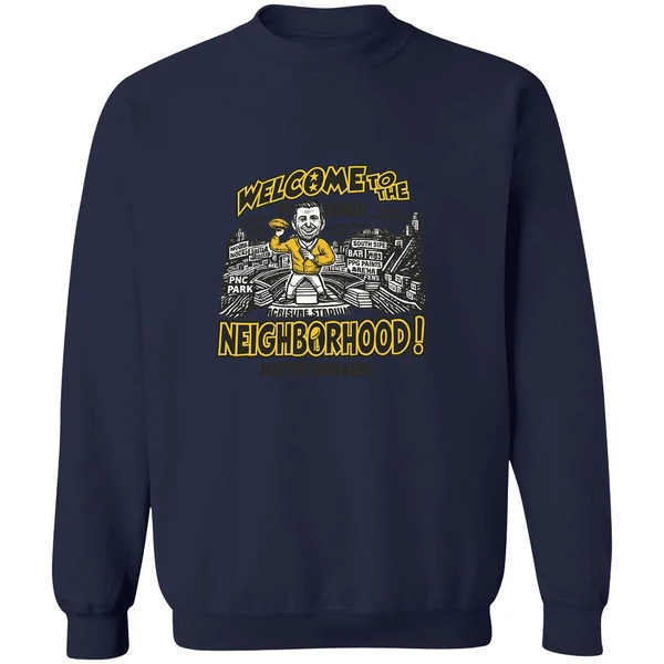 Mister Aaron Rodgers Welcome To The Pittsburgh Steelers Neighborhood Sweatshirt - Image 5