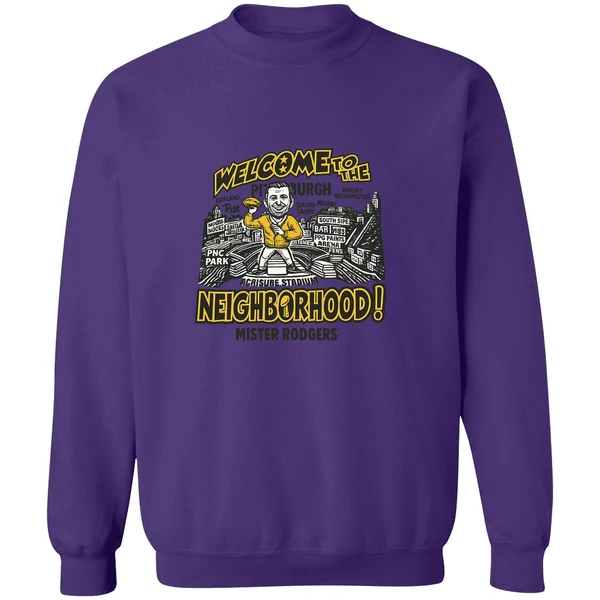 Mister Aaron Rodgers Welcome To The Pittsburgh Steelers Neighborhood Sweatshirt - Image 6