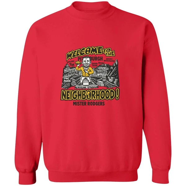 Mister Aaron Rodgers Welcome To The Pittsburgh Steelers Neighborhood Sweatshirt - Image 7