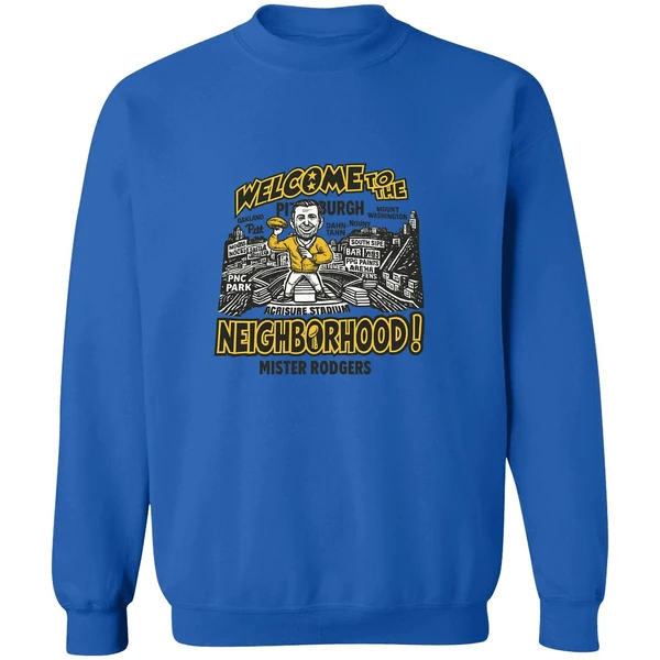 Mister Aaron Rodgers Welcome To The Pittsburgh Steelers Neighborhood Sweatshirt - Image 8