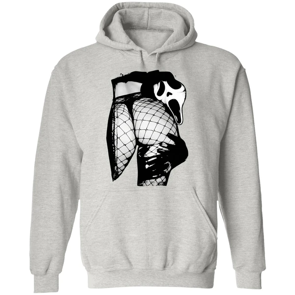 Mister Killer Sir Ghost Face Booty Halloween Hoodie - Image 9