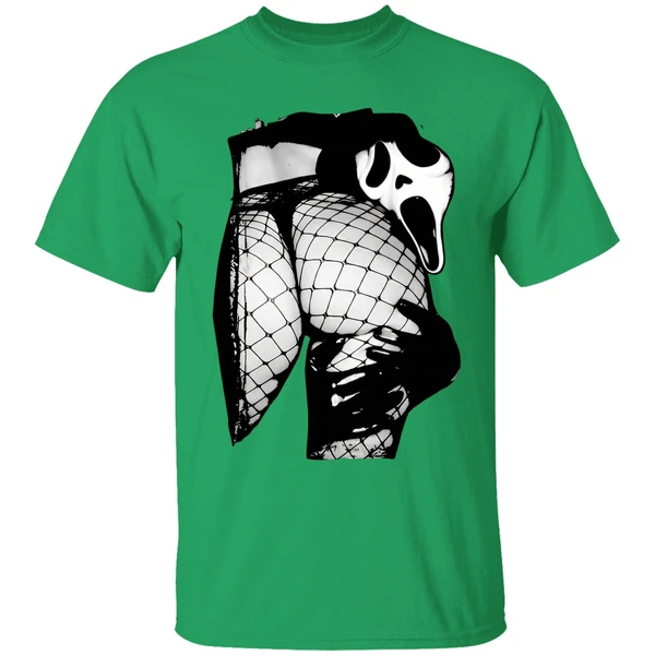 Mister Killer Sir Ghost Face Booty Halloween Shirt - Image 2