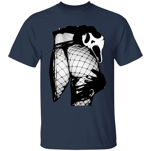 Mister Killer Sir Ghost Face Booty Halloween Shirt - Image 5