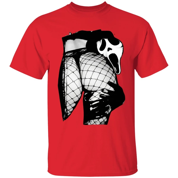 Mister Killer Sir Ghost Face Booty Halloween Shirt - Image 7