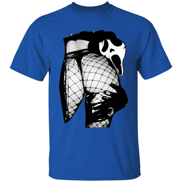 Mister Killer Sir Ghost Face Booty Halloween Shirt - Image 8