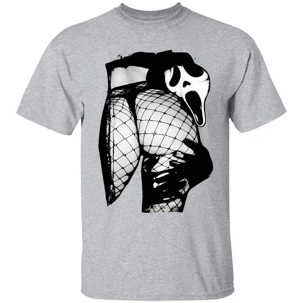 Mister Killer Sir Ghost Face Booty Halloween Shirt - Image 9