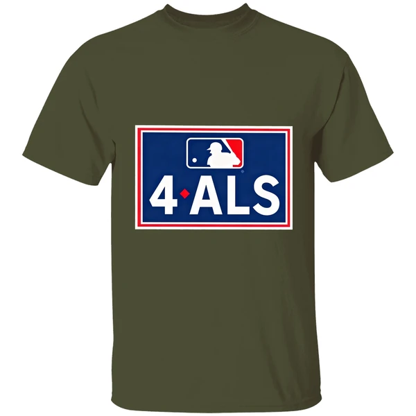 mlb 4als shirt militarygreen