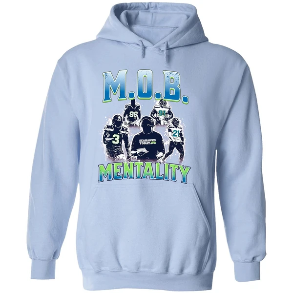 Mob Mentality Seattle Seahawks Today Hoodie - Image 4