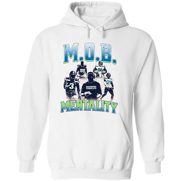 Mob Mentality Seattle Seahawks Today Hoodie - Image 8