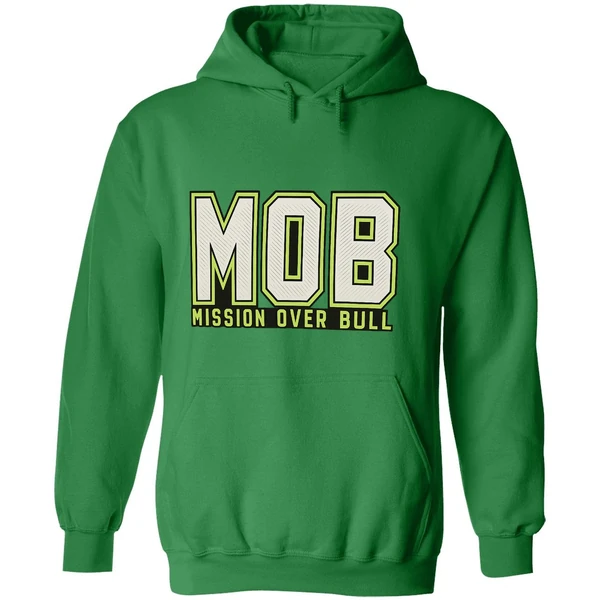 Mob Mission Over Bull Seattle Seahawks Hoodie - Image 2