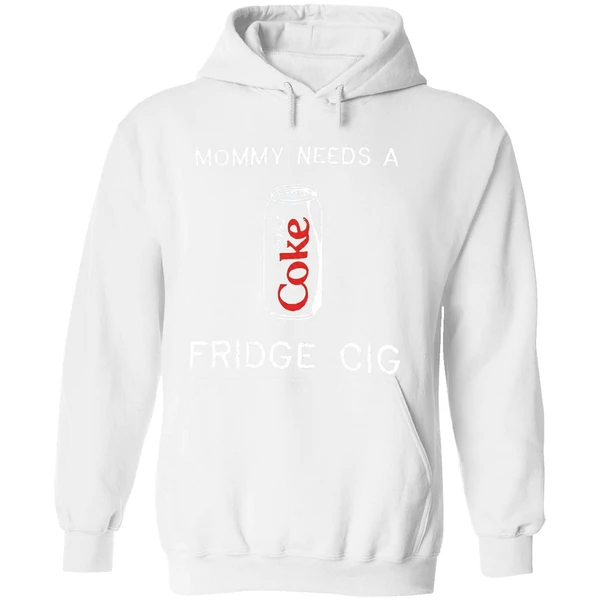 Mommy Needs A Diet Coke Fridge Cig Hoodie - Image 8