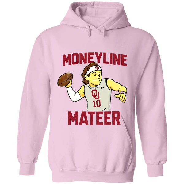 Moneyline Matter Kip Lewis Cartoon Oklahoma Sooners Football Nfl 2025 Hoodie - Image 5
