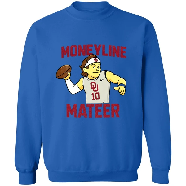 Moneyline Matter Kip Lewis Cartoon Oklahoma Sooners Nfl 2025 Sweatshirt - Image 8