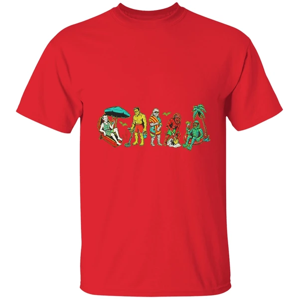 Monster Beach Horror Halloween Shirt - Image 7