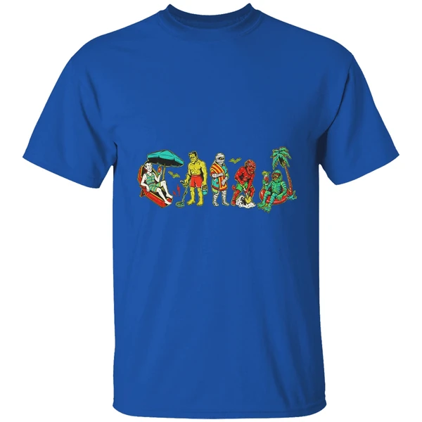 Monster Beach Horror Halloween Shirt - Image 8